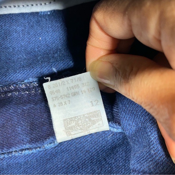 Lee High Waist Distressed Shorts Blue Denim Jean Shorts 10M Frayed Hem P… - Picture 4 of 10